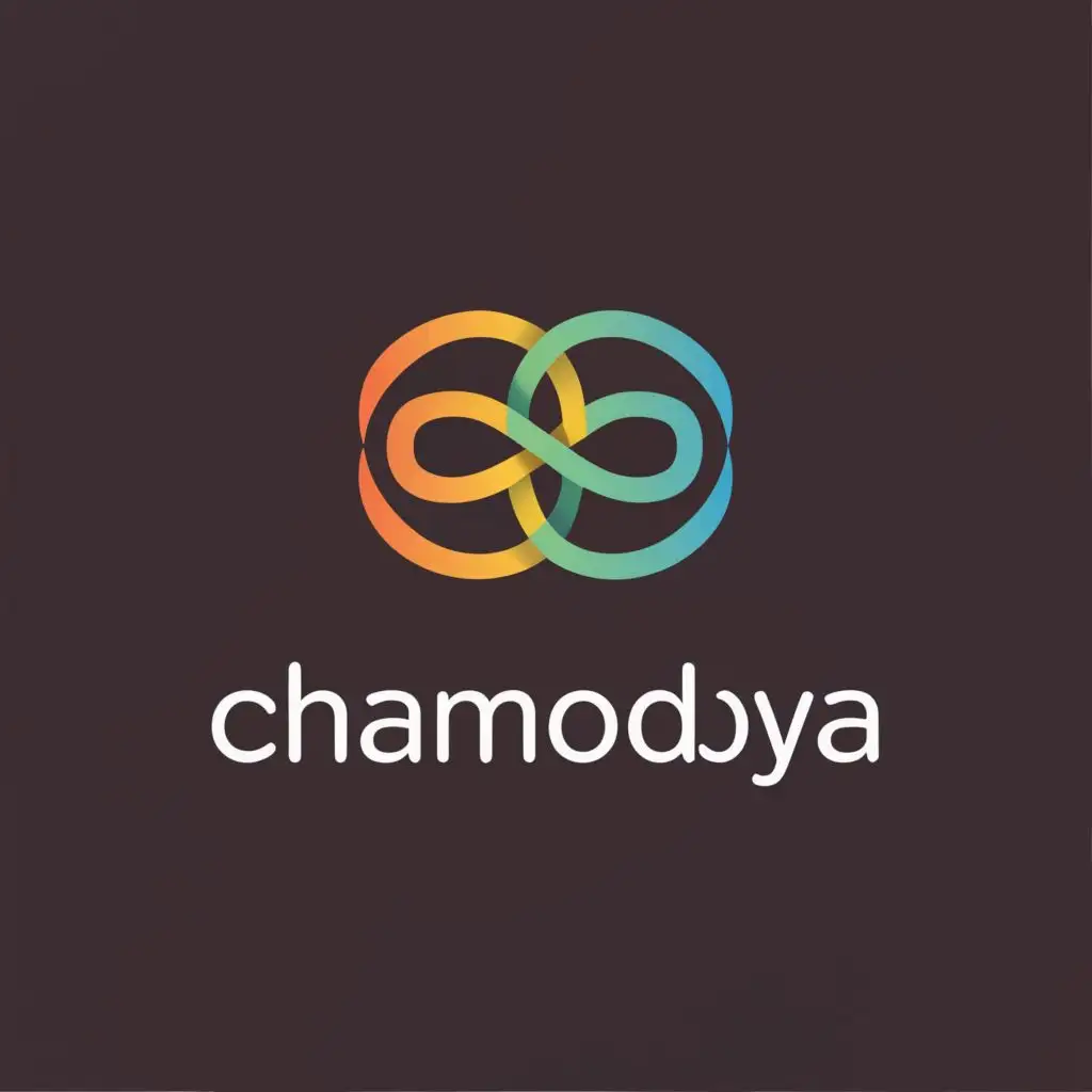 a logo design,with the text "chamodya", main symbol:chamodya,Moderate,clear background