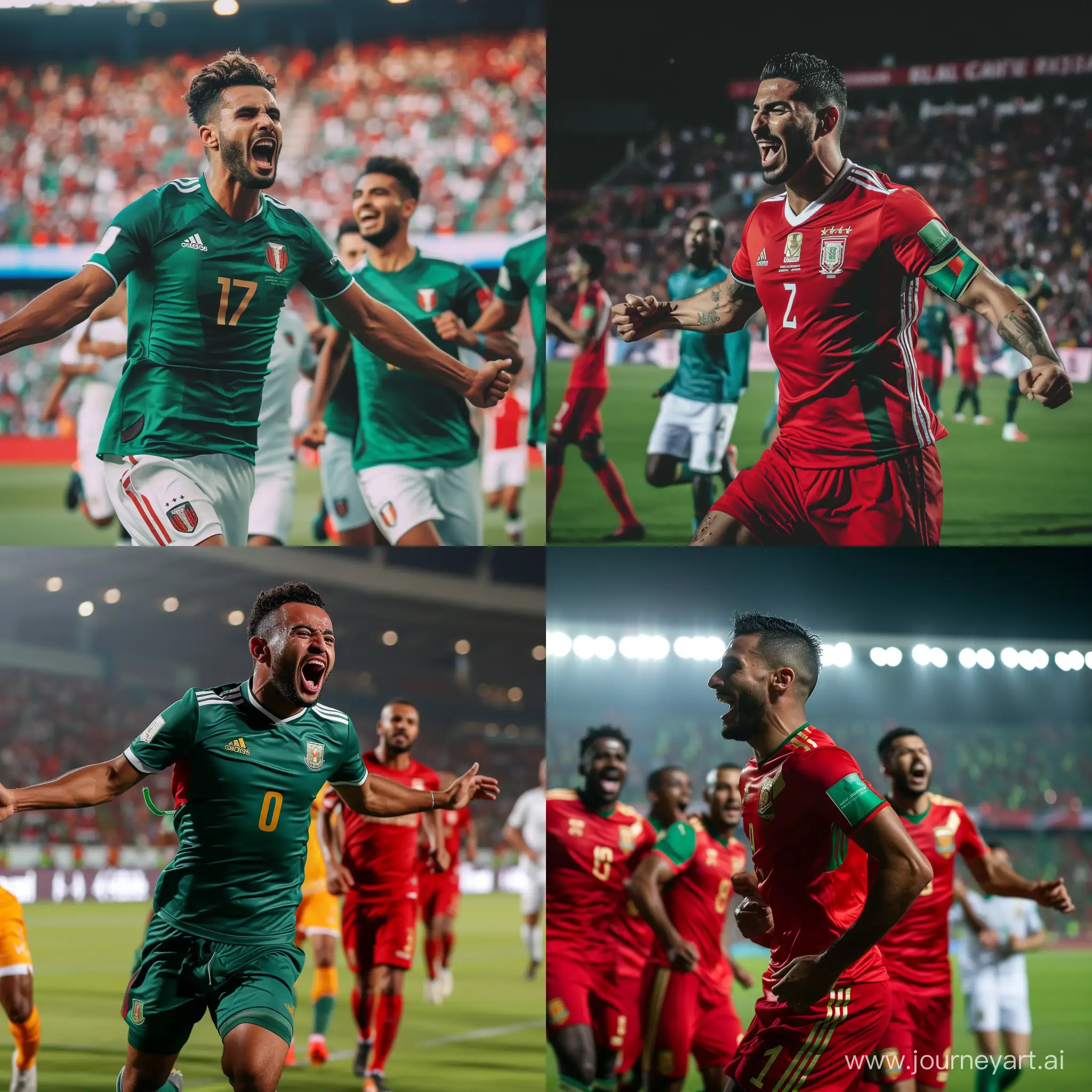 Moroccan-National-Team-Celebrates-Victory-over-South-Africa