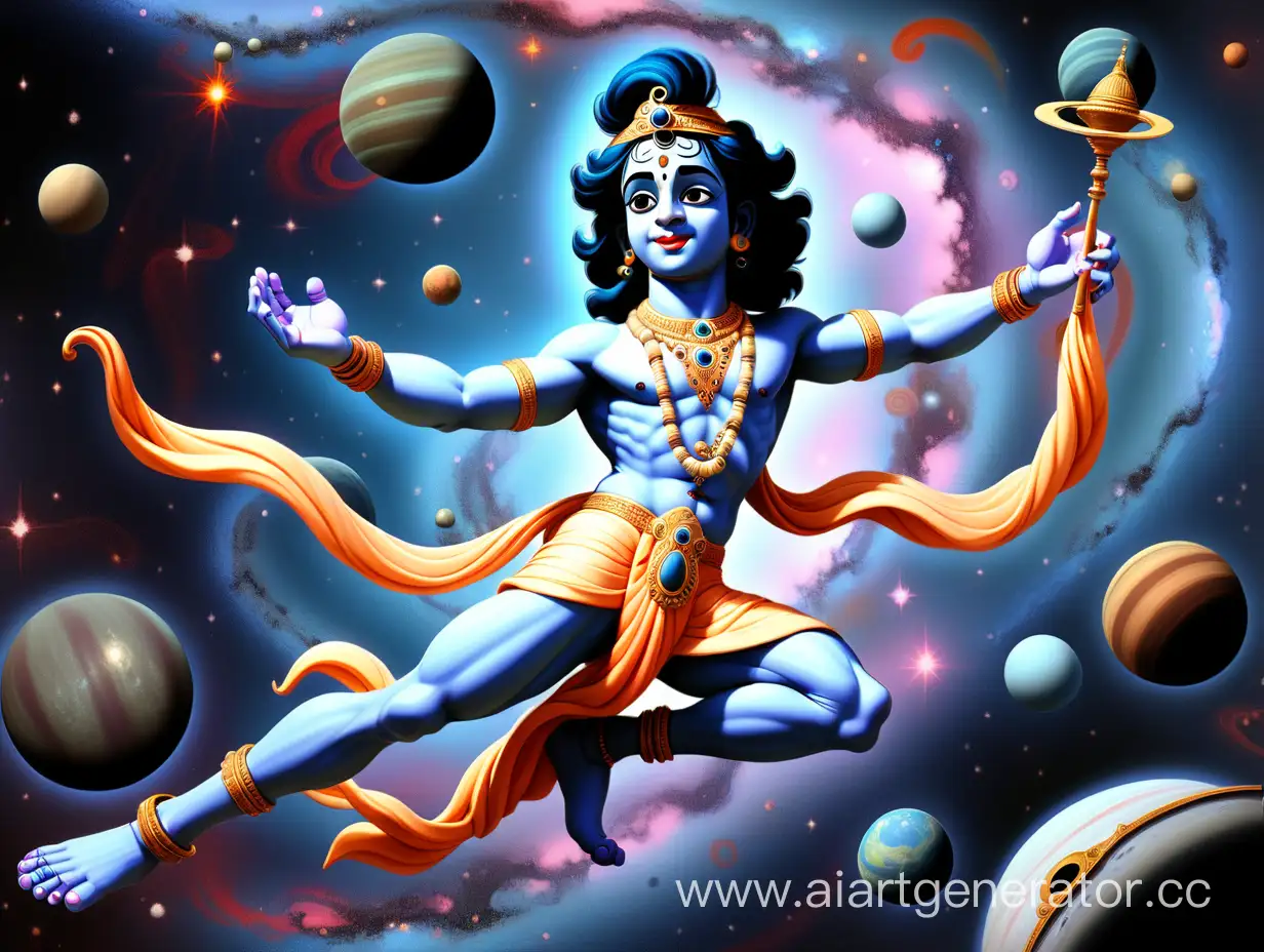 Krishna-Soaring-Amidst-Celestial-Galaxies