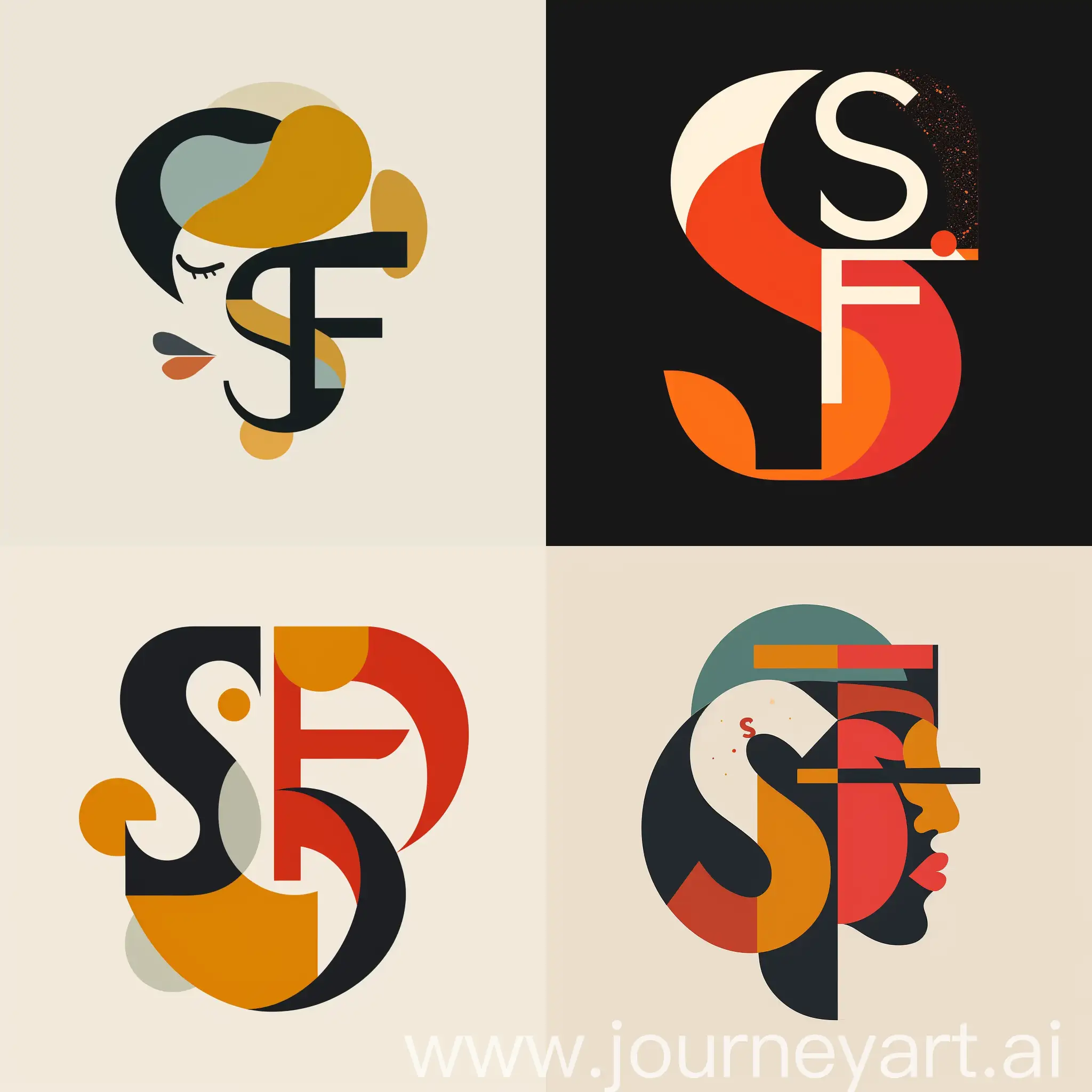 Modern-and-Abstract-SF-Logo-Design-for-Sherezada-Fras-Political-Campaign