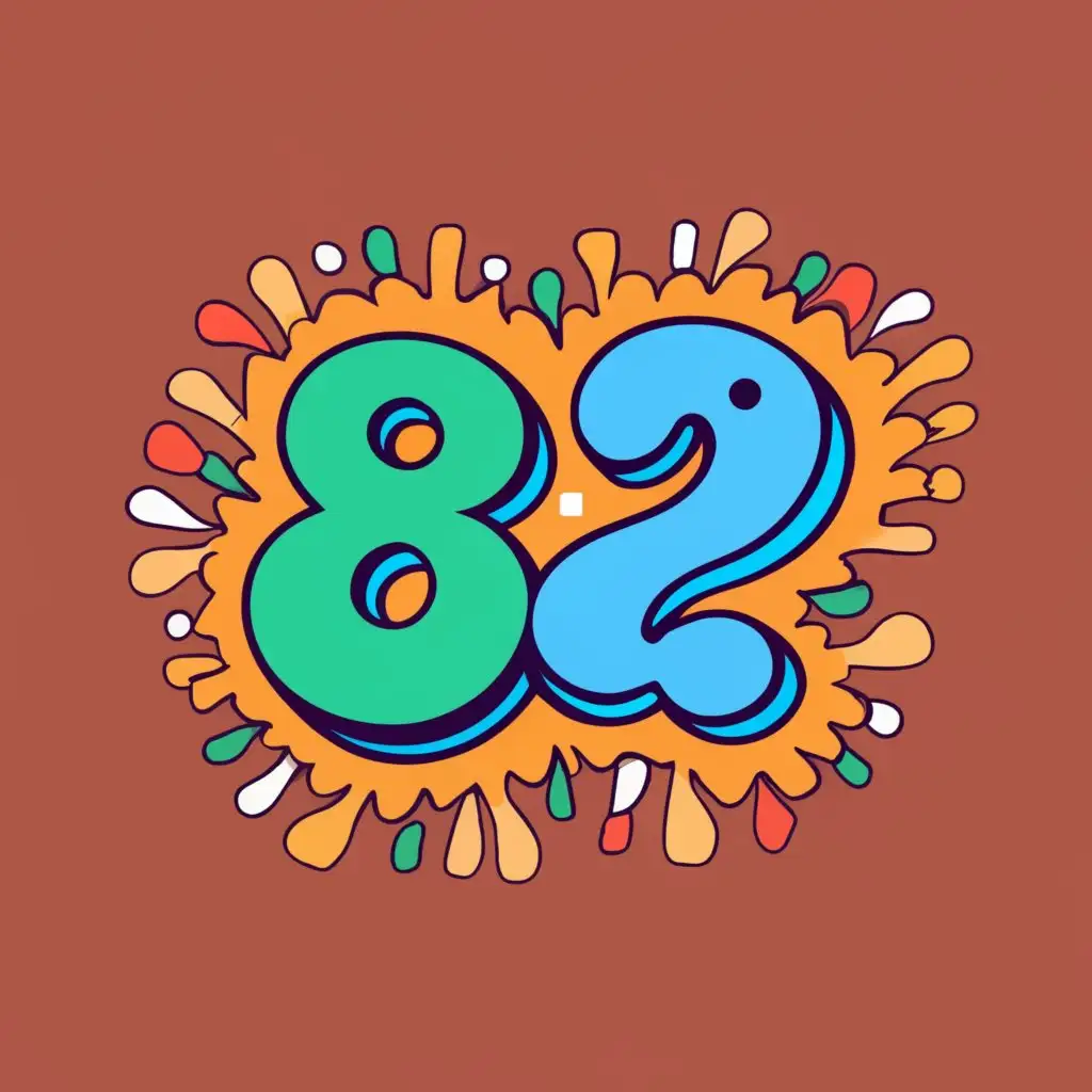 LOGO-Design-For-82-Playful-Toys-Theme-with-Unique-Typography