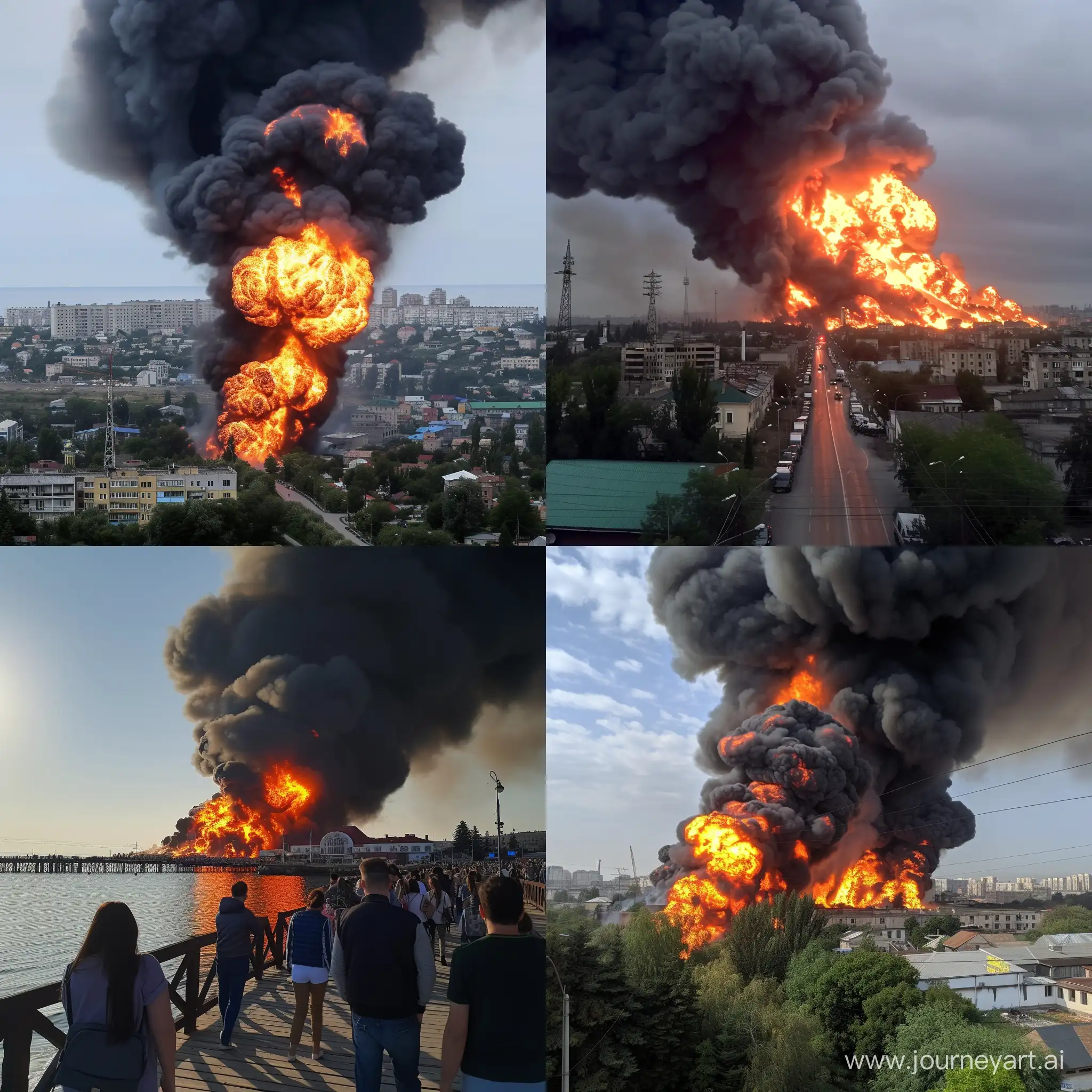 Крым горит