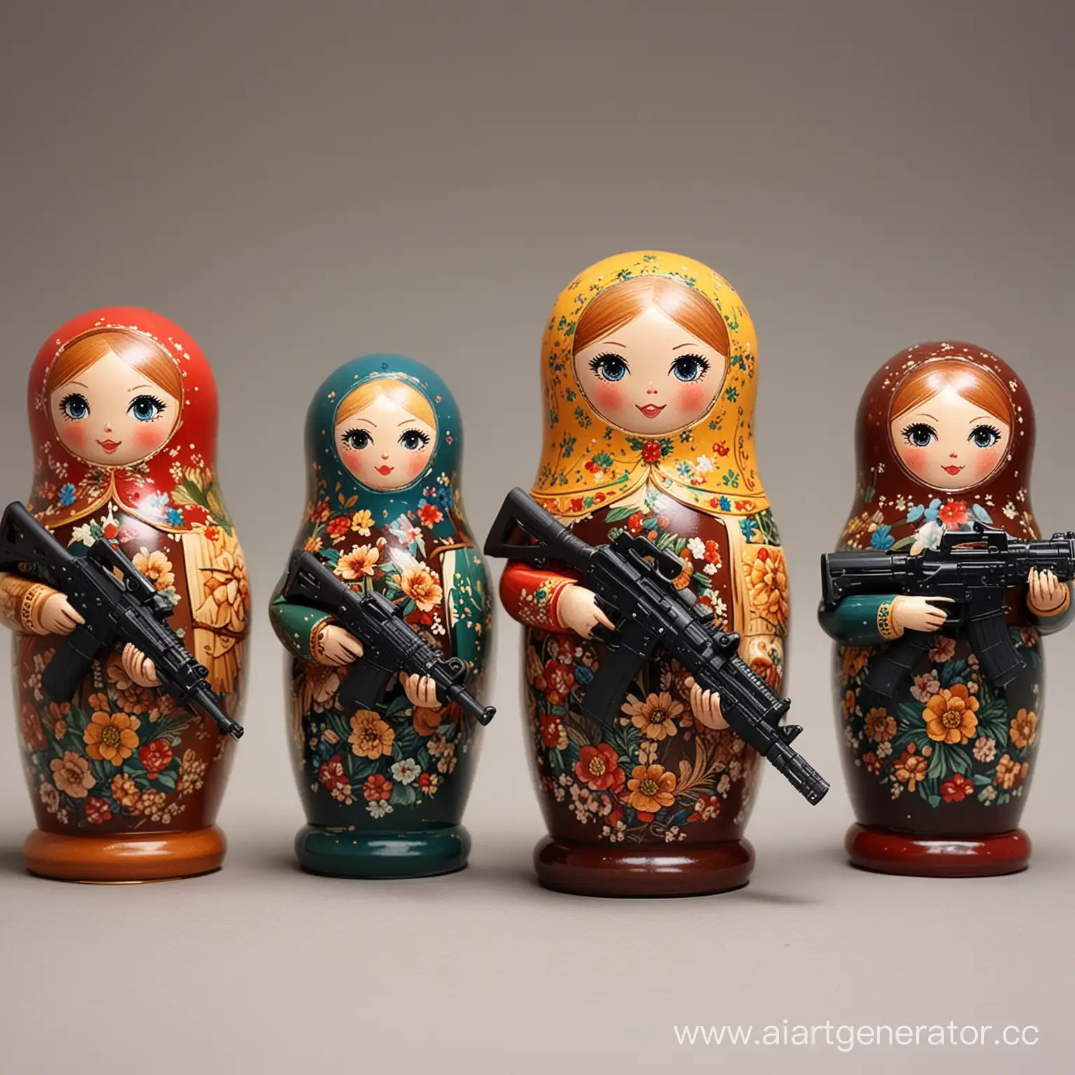 Matryoshka-Dolls-Holding-Automatic-Rifles