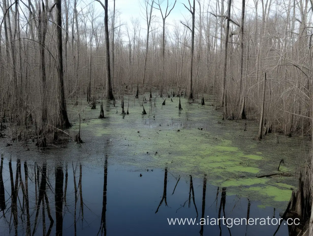 Mystical-Swamp-Landscape-with-Enchanting-Creatures