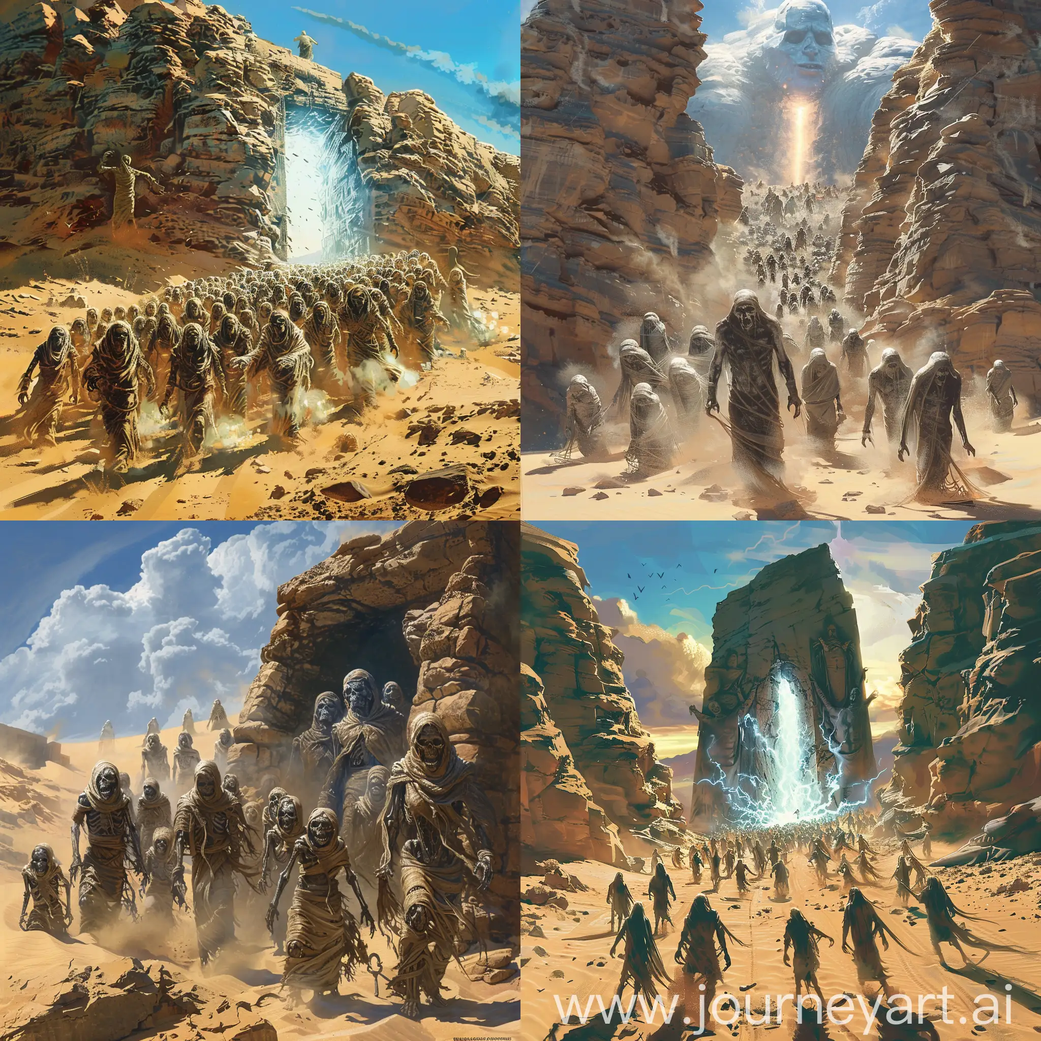 Ancient-Mummies-Emerging-from-a-Mystic-Desert-Portal