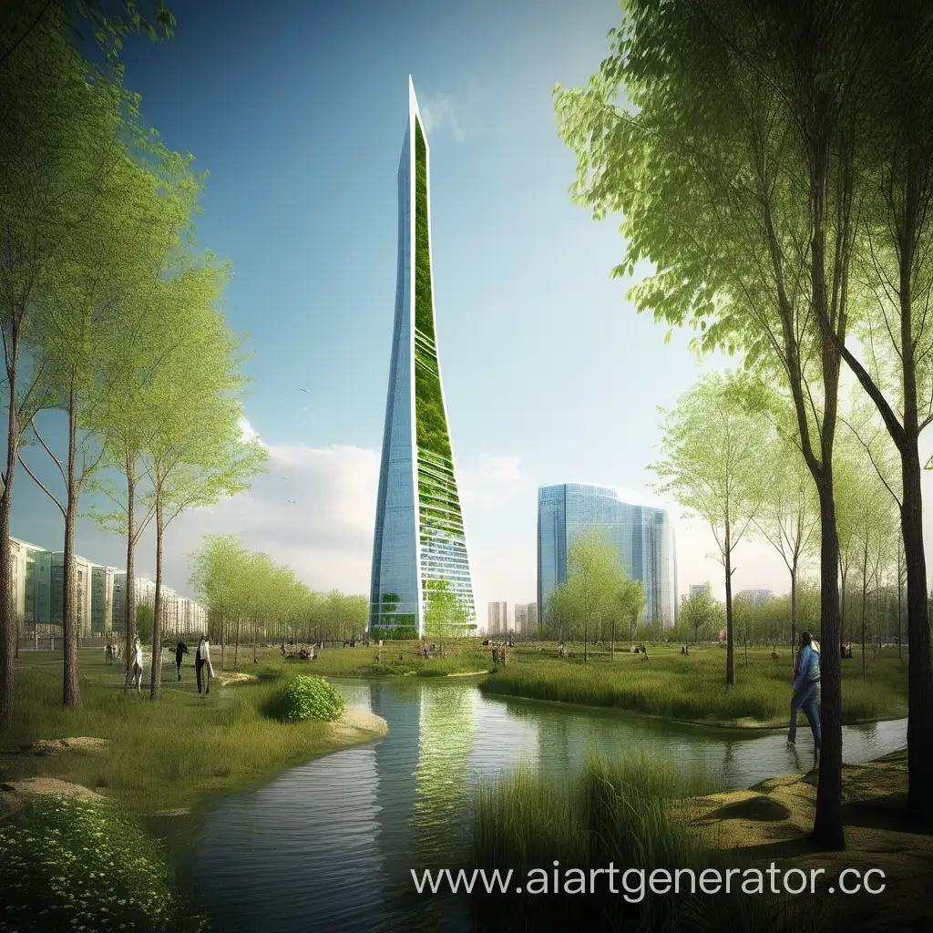 Lakhta-Center-Envisioned-Amidst-Verdant-Future-of-St-Petersburg