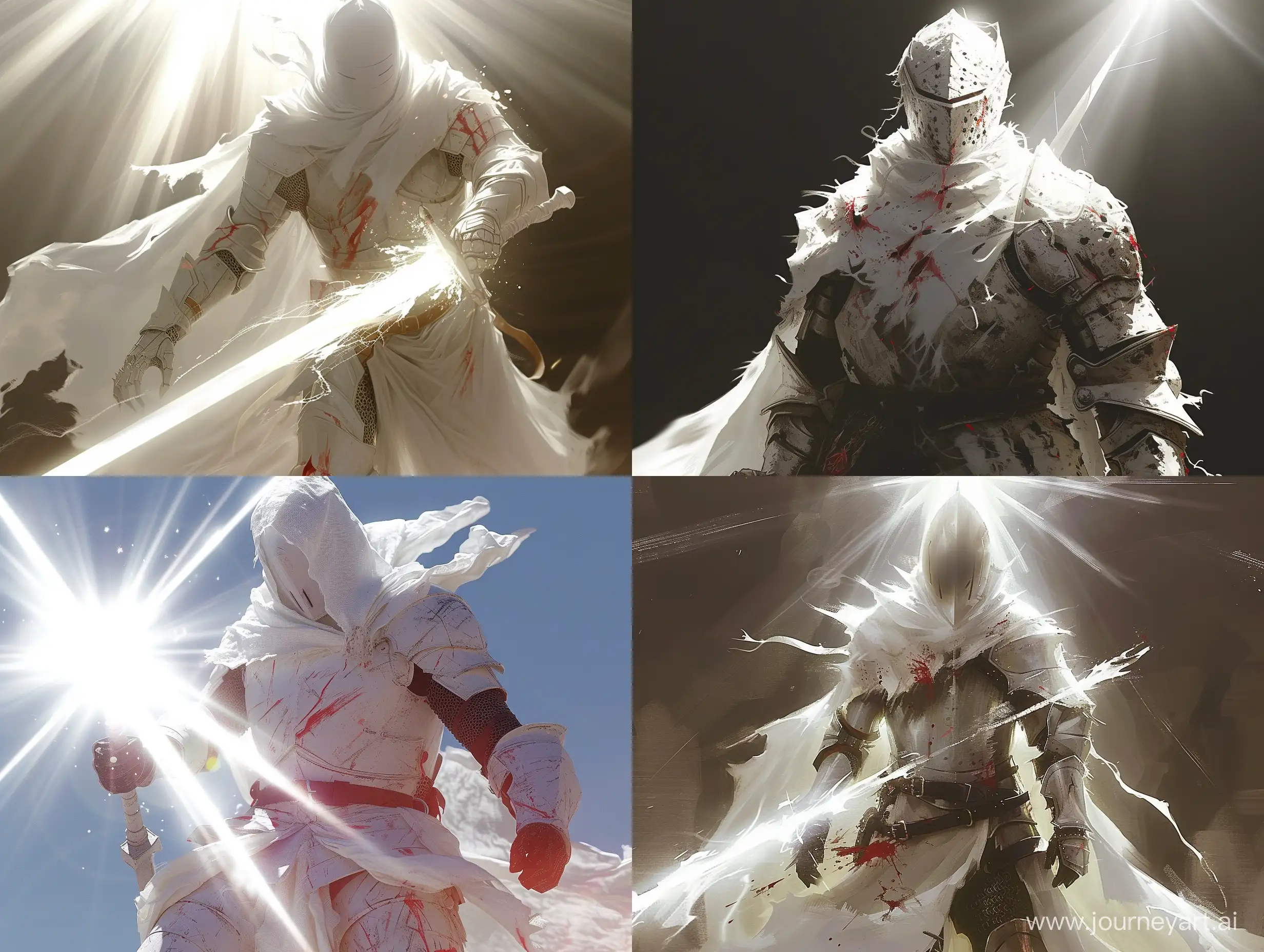 Radiant-Knight-in-White-Armor-Battling-Darkness