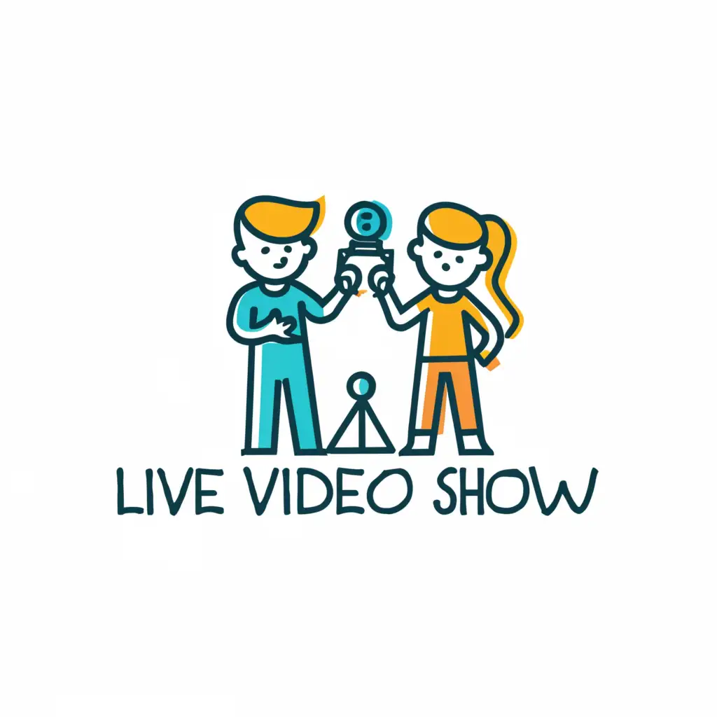 LOGO-Design-For-Whynopeople-Live-Video-Show-with-Boy-and-Girl-Symbol