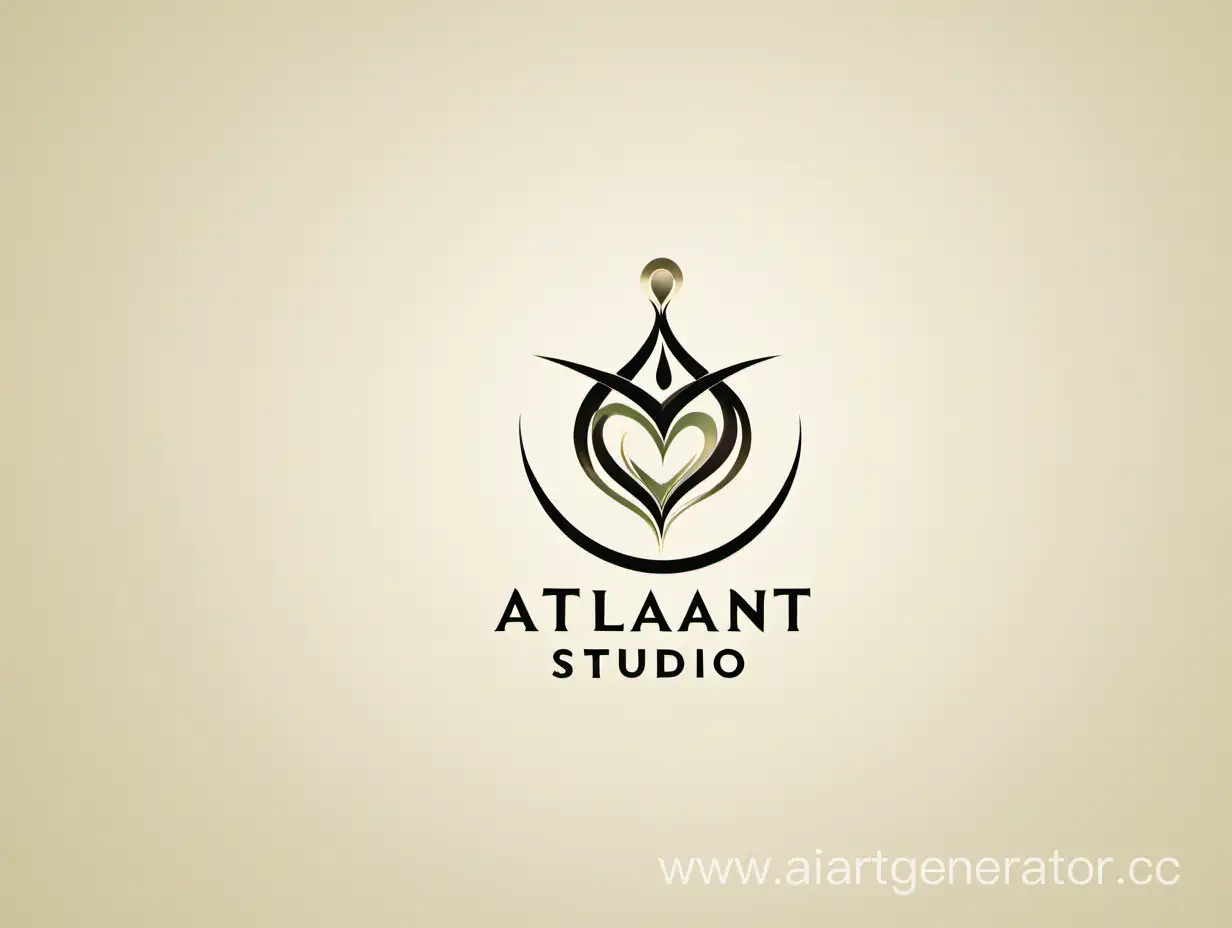 Логотип для студии массажа "Атлант". Должен быть человек, который делает массаж.