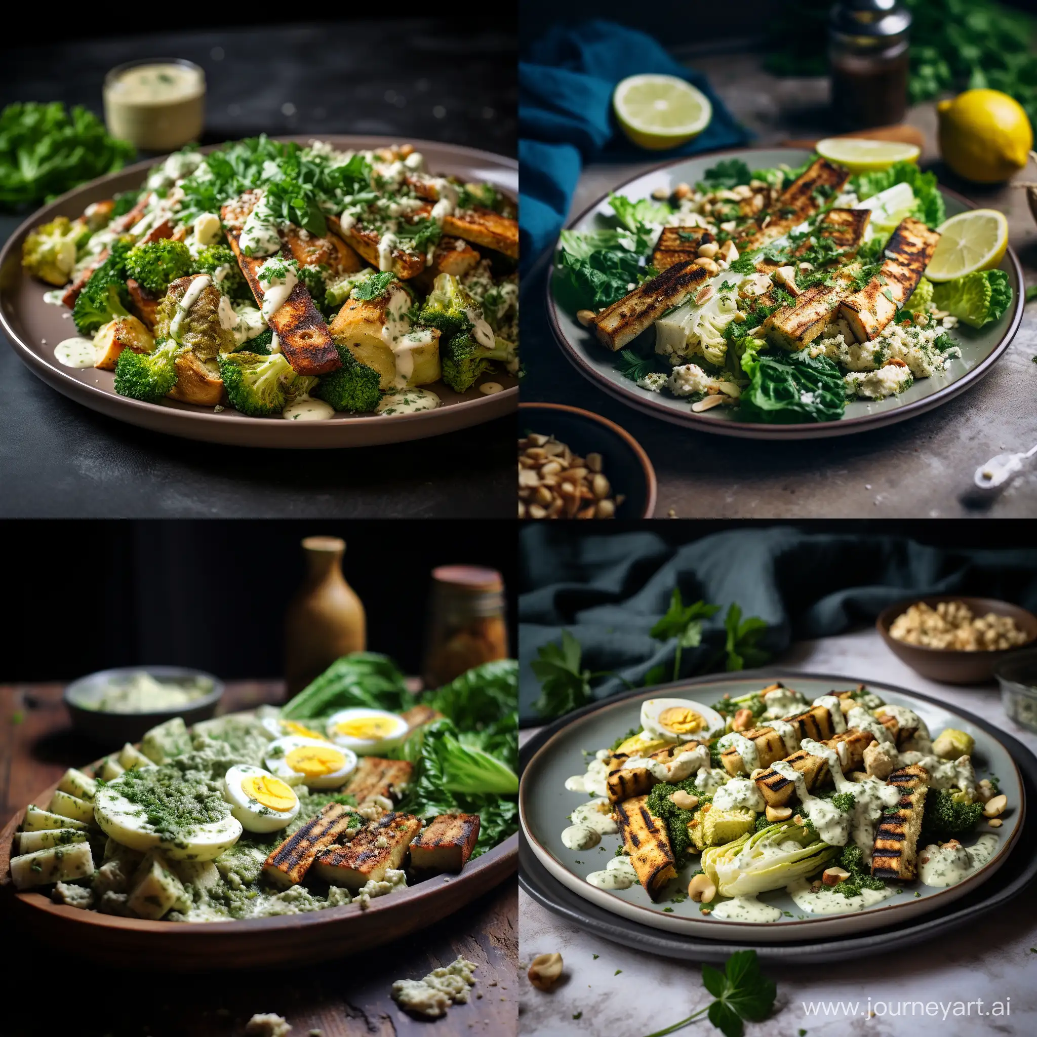 Delicious-Vegan-Caesar-Salad-with-Grilled-Tofu-Recipe