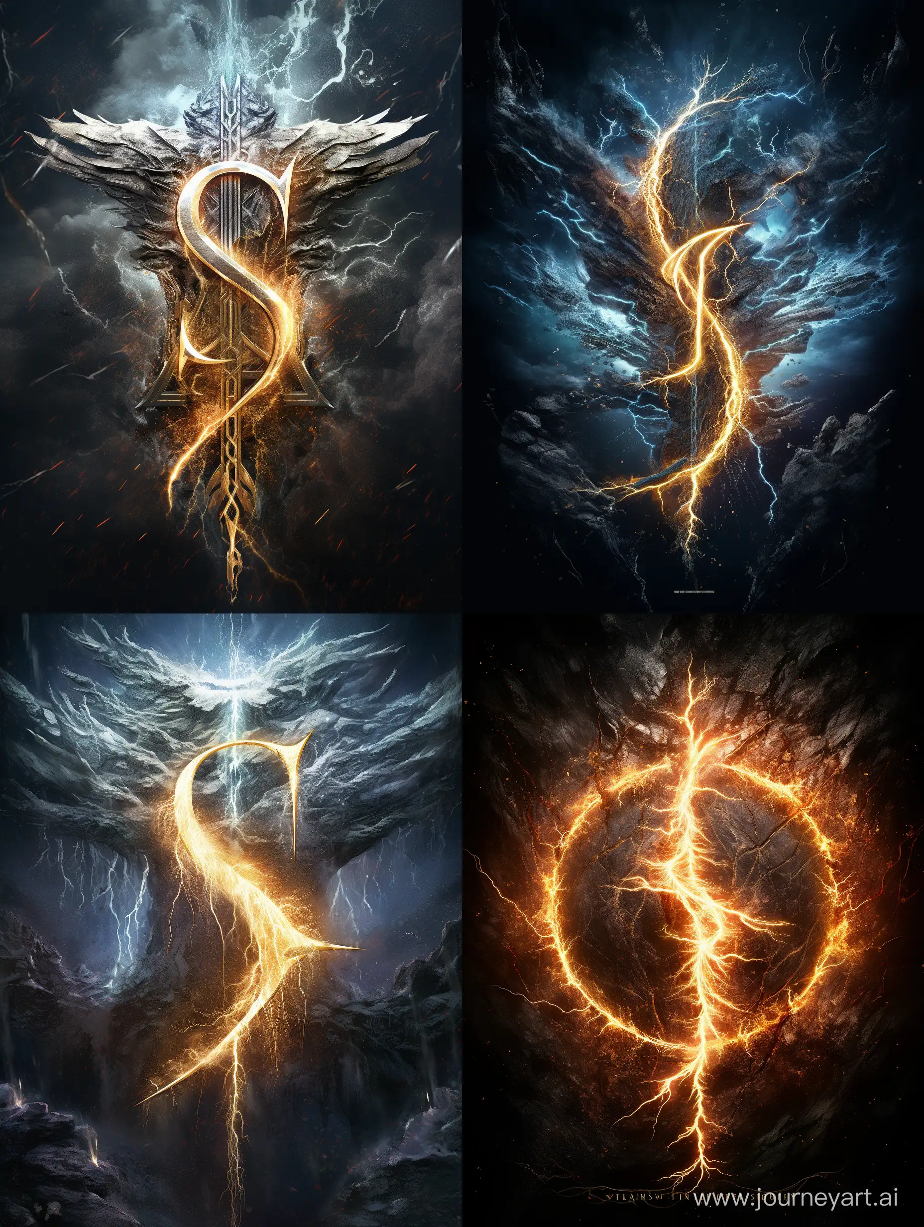 Empowering-Soul-Rune-A-Detailed-and-Vivid-Lightning-Symbol