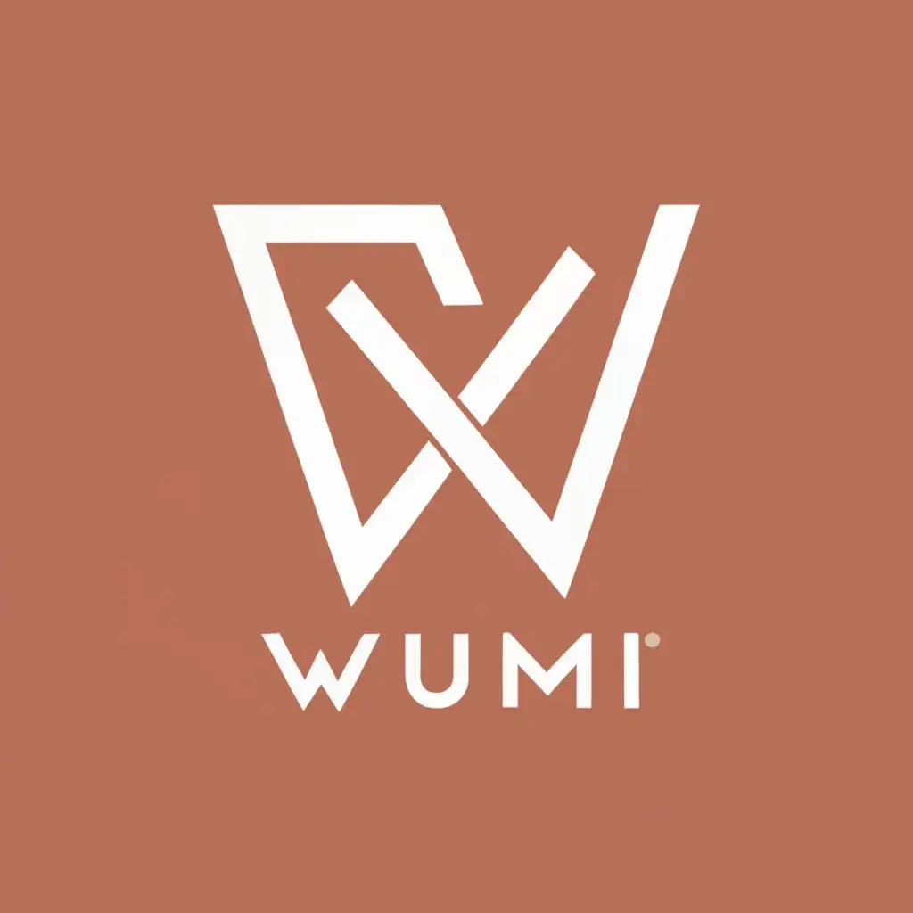 logo, Icon, with the text "WUMI", typography