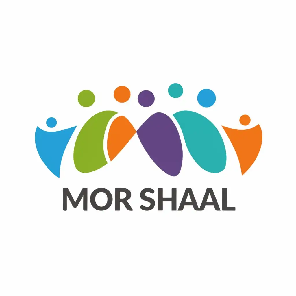a logo design,with the text "Mor Shaal", main symbol:All the street residents,complex,be used in Nonprofit industry,clear background