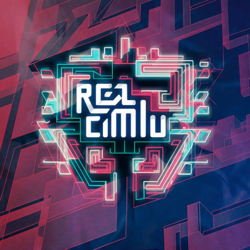 logo, Gtav, with the text "RealEmvi", typography