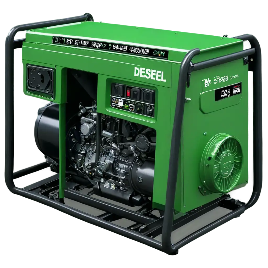 diesel generator like it's a drawing