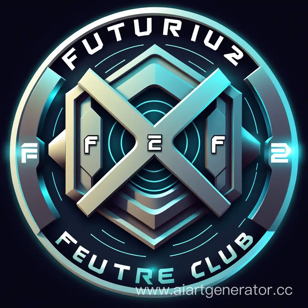 логотип компьютерного клуба  "Future 2"