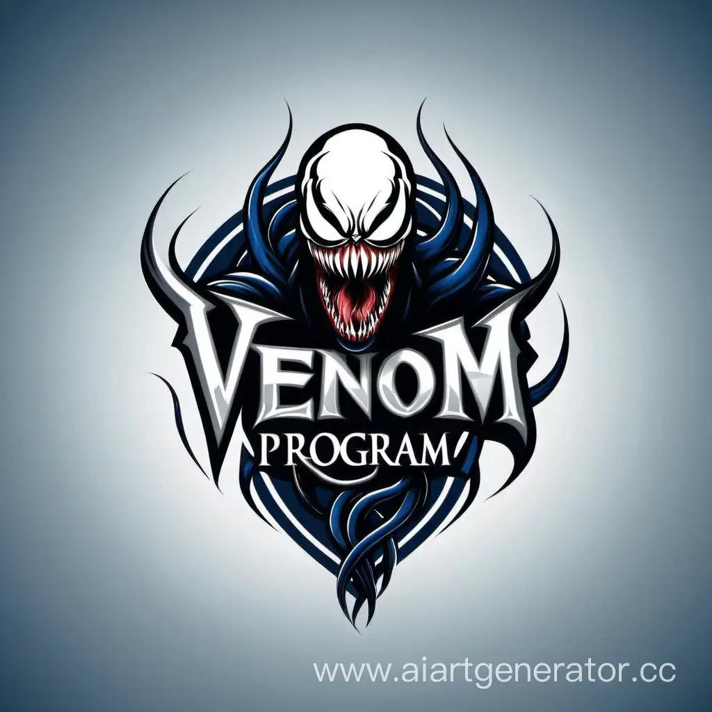 Создай логотип для программы Venom
