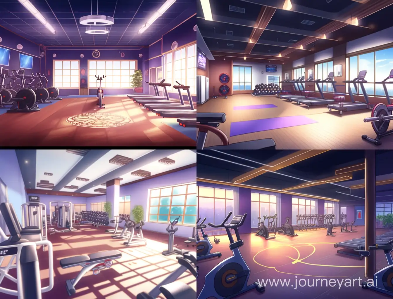 Luxurious-Elite-Fitness-Room-with-Active-Participants