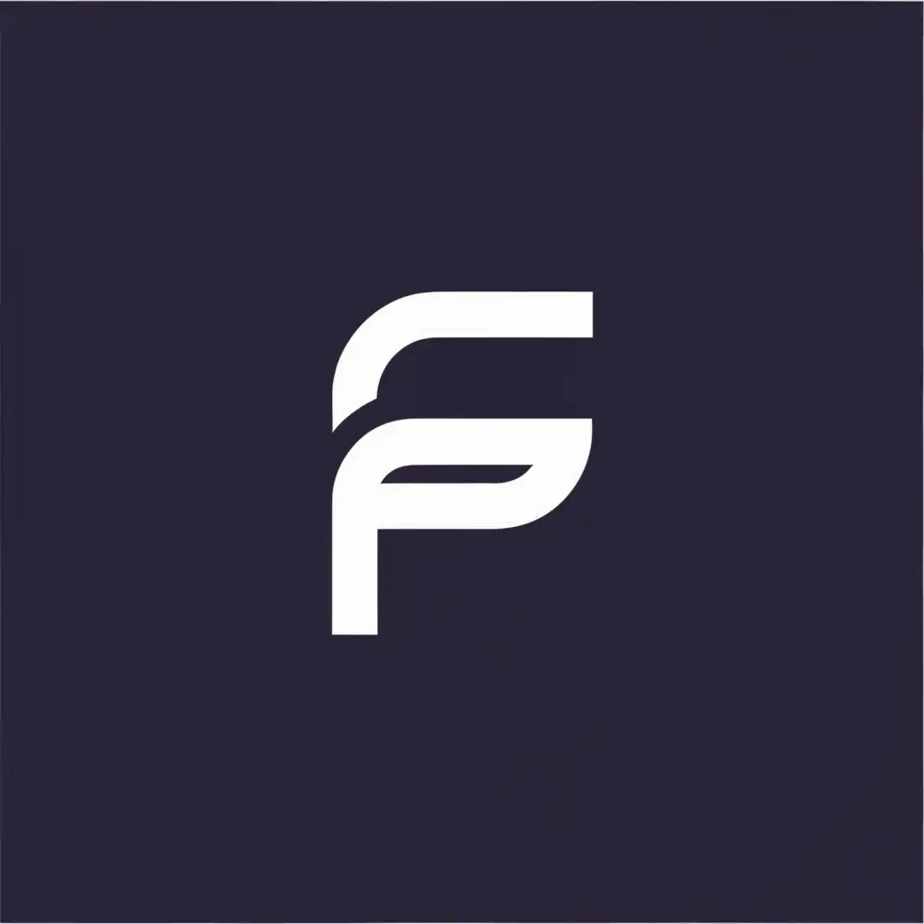 a logo design,with the text "F", main symbol:F,Moderate,clear background