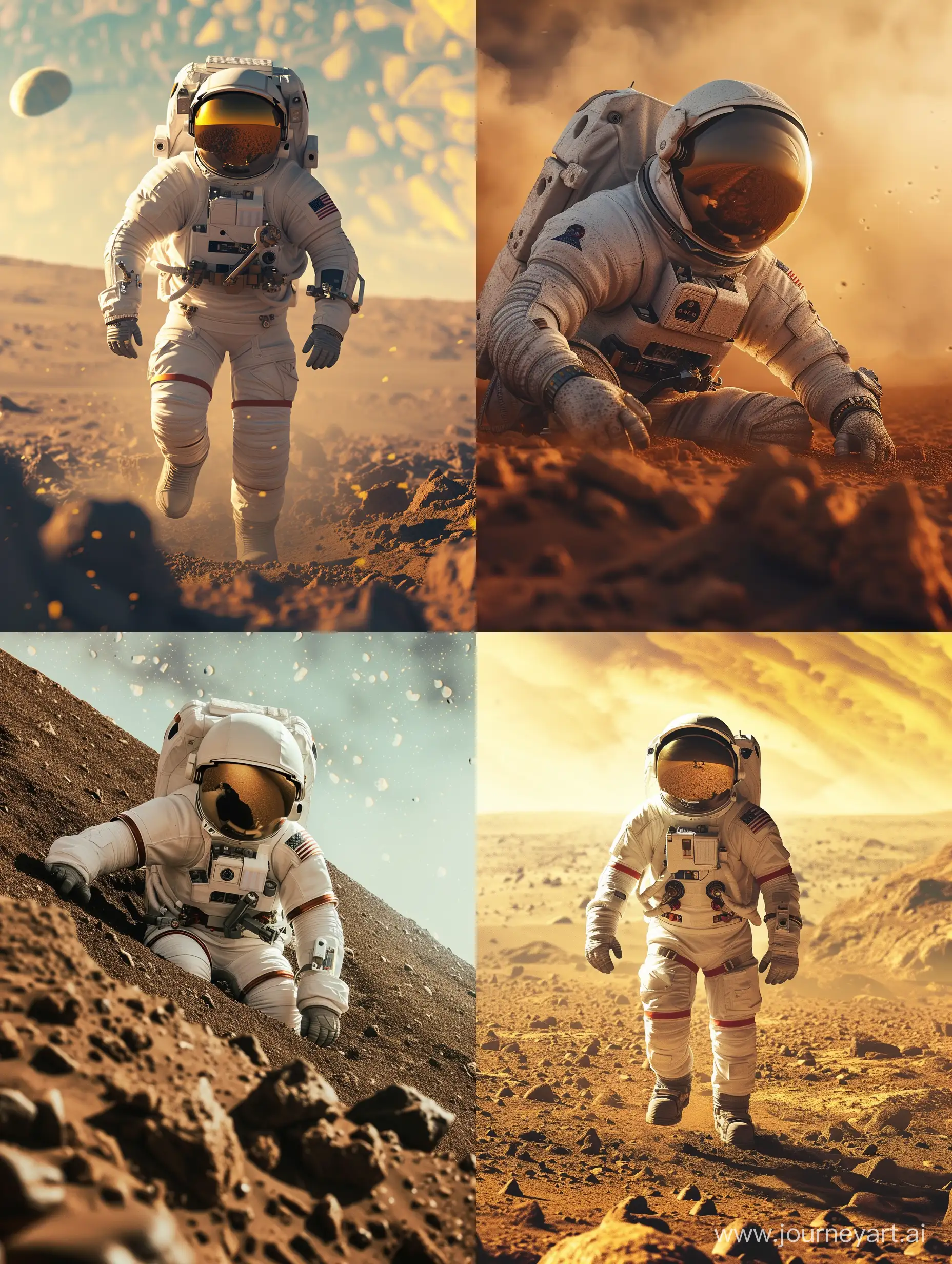Solitary-Mars-Pioneer-Astronauts-Water-Extraction-Endeavor