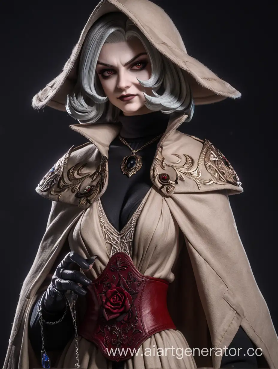Lady-Dimitresku-Elegant-Portrait-Resident-Evil-8-Art