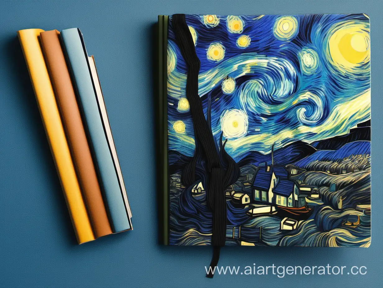 Pocket-Traveler-Book-Van-Goghinspired-Starry-Night-Journey