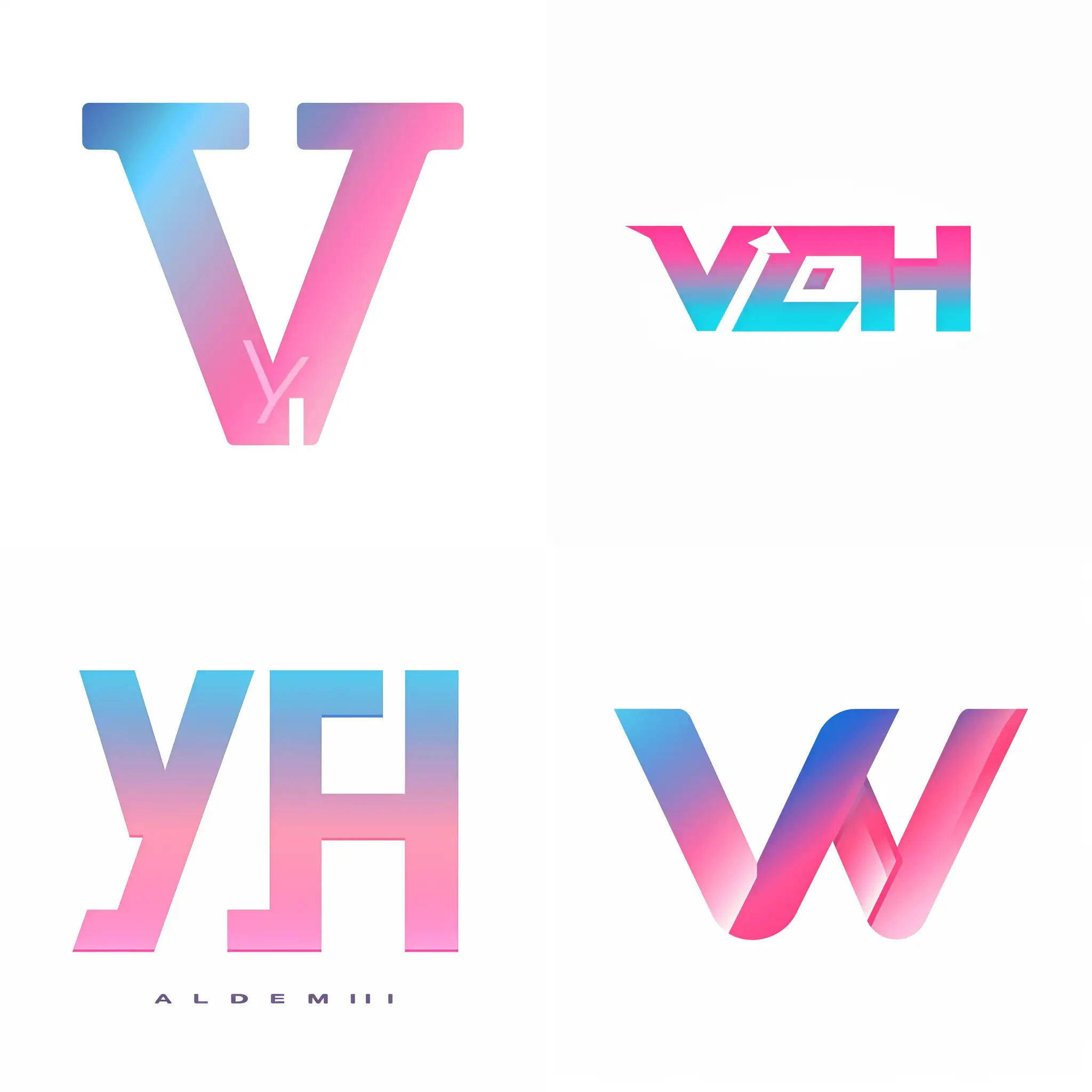 Serif-Tech-Logo-VYDEHI-and-ALUMINi-in-Pink-to-Blue-Gradient