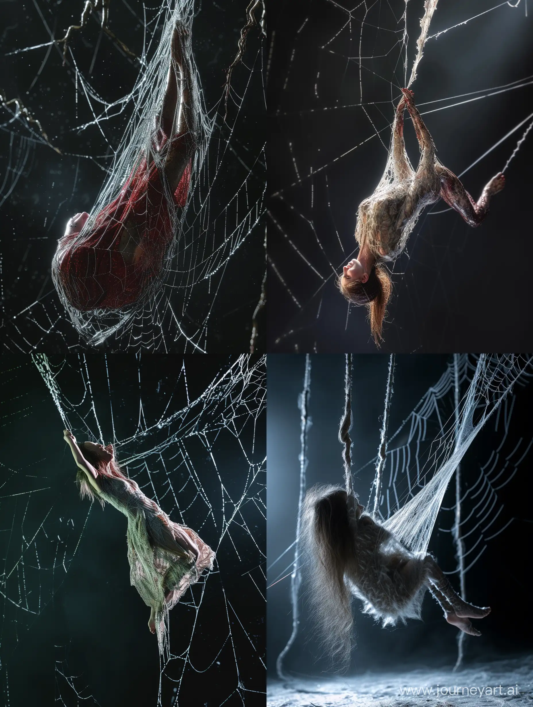 Enchanted-Fairy-Trapped-in-Spider-Web-Captivating-Horror-Fantasy-Art
