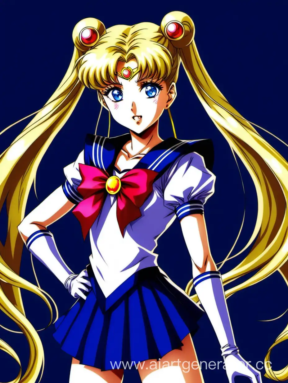 Blonde-Sailor-Moon-Warrior-with-Tied-Tails-and-Blue-Eyes