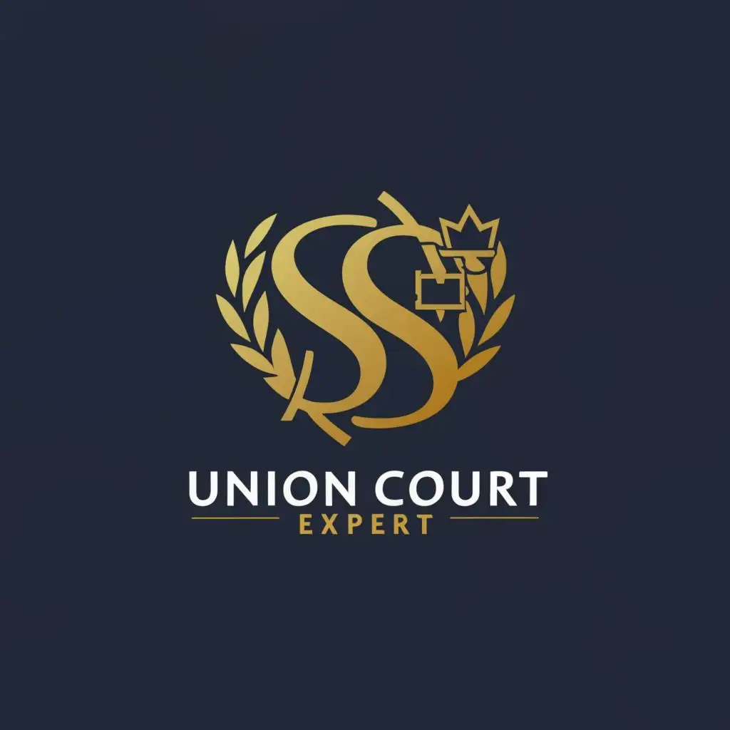 logo, SSE, with the text "Union Court Expert", typography, be used in Legal industry