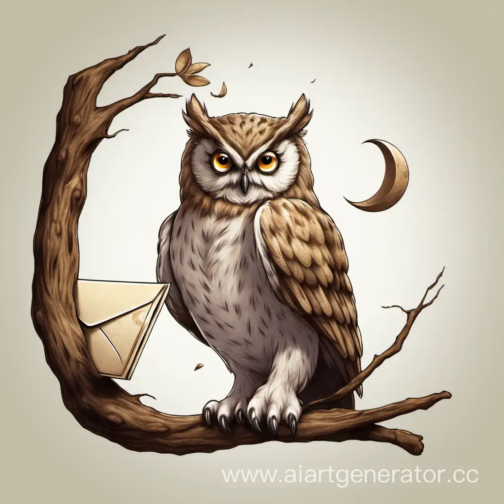 Majestic-Owl-Delivering-a-Mystical-Letter