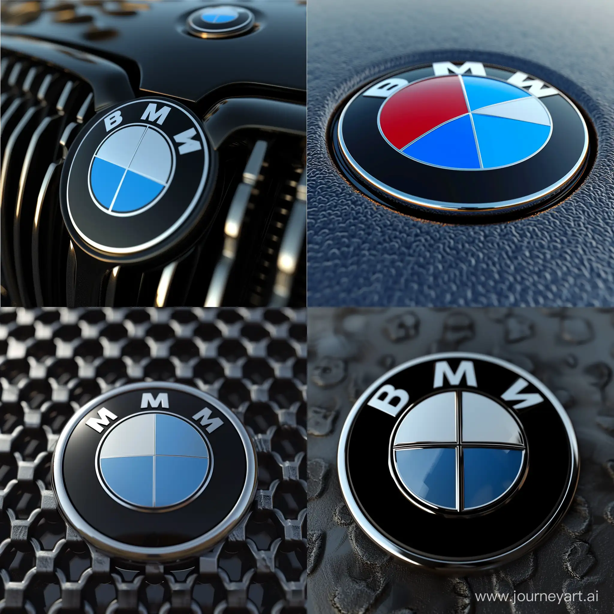 redesigned logo for BMW company