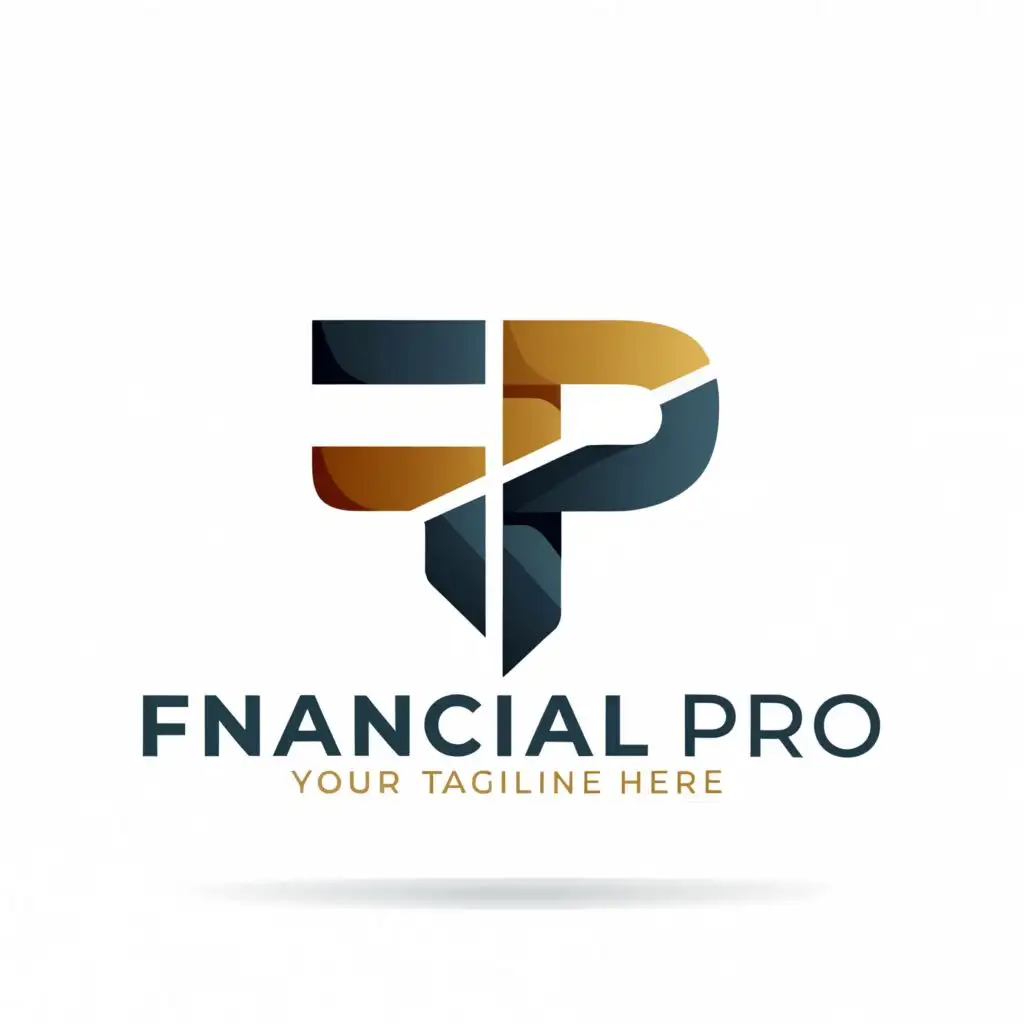 a logo design,with the text "Financial PRO", main symbol:Fp,Moderate,be used in Finance industry,clear background