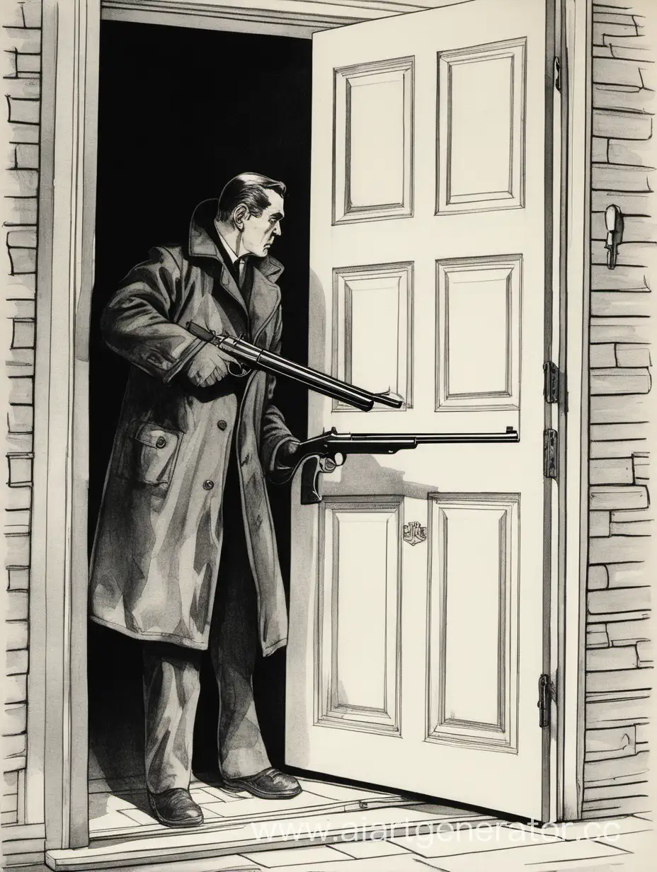 Covert-Figure-with-Black-Mauser-at-Door
