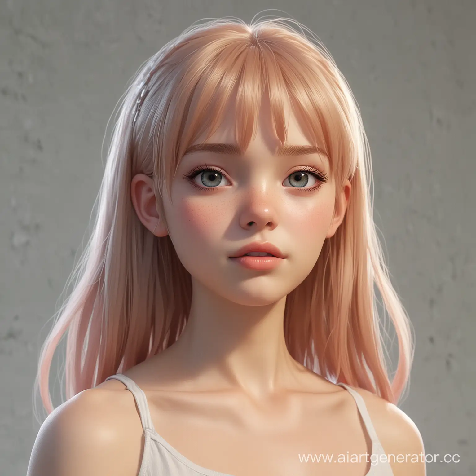 Portrait-of-a-Human-Girl-with-Innocent-Expression