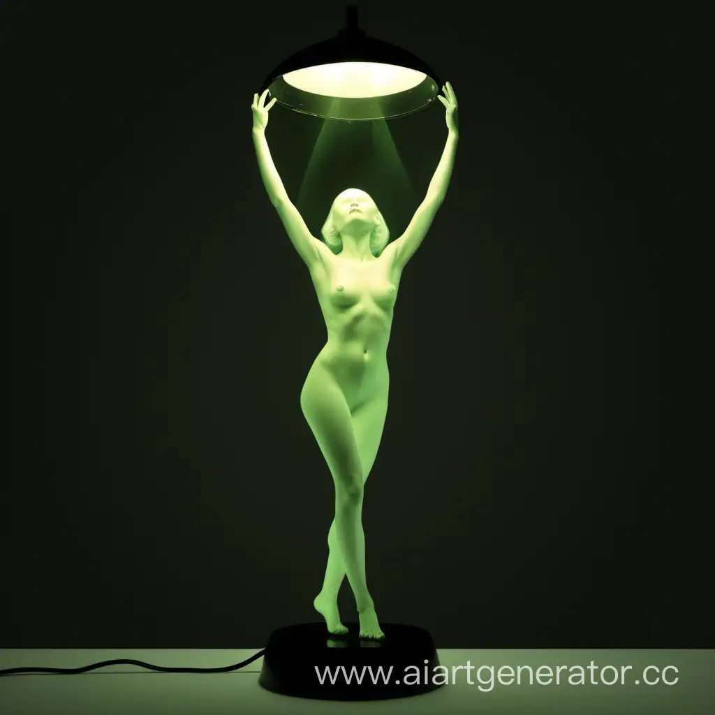 Hilarious-Encounter-Startling-Moment-of-a-Nude-Woman-Surprised-by-an-Amusing-Lamp