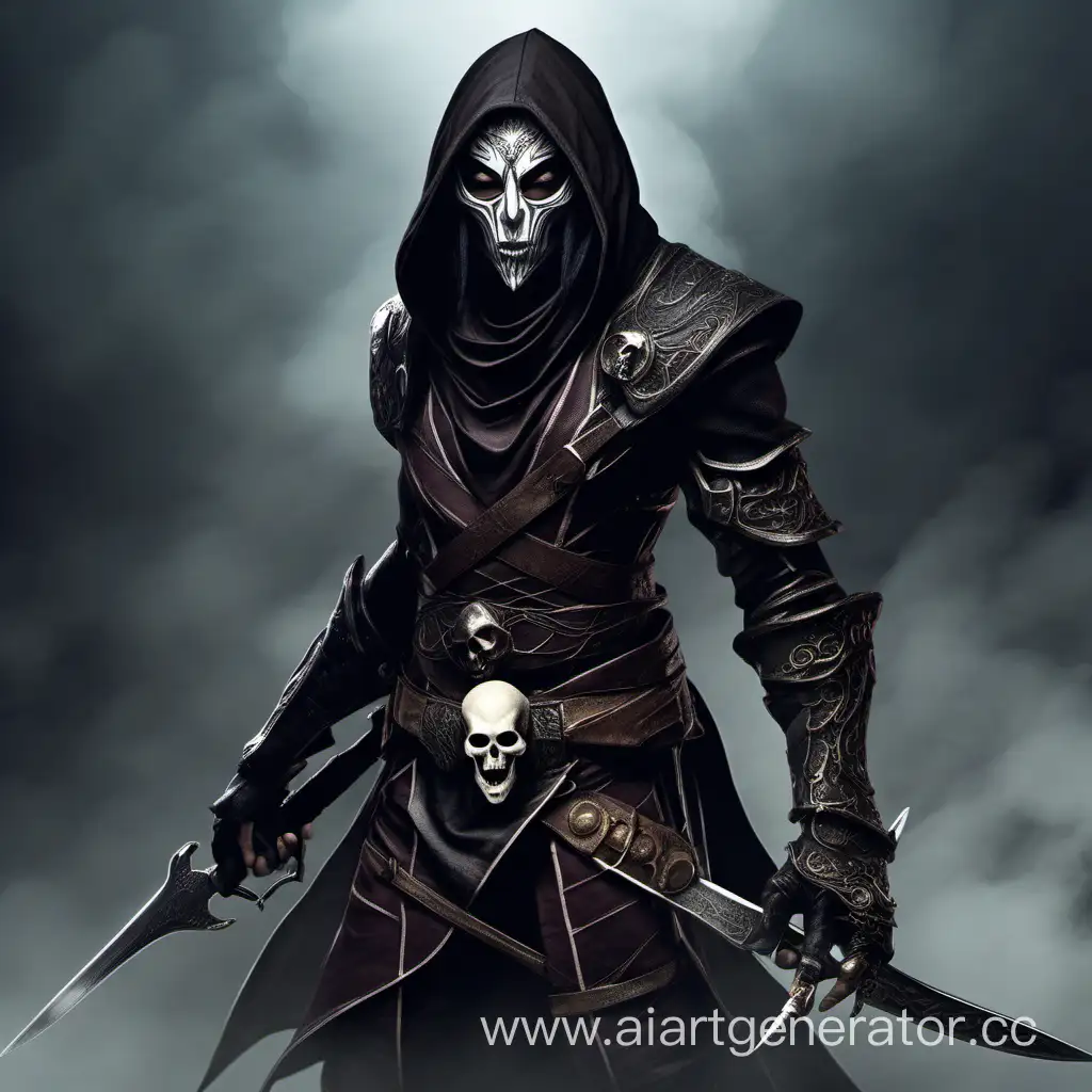 Stealthy-Dark-Elf-Assassin-Concealed-Behind-Skull-Mask