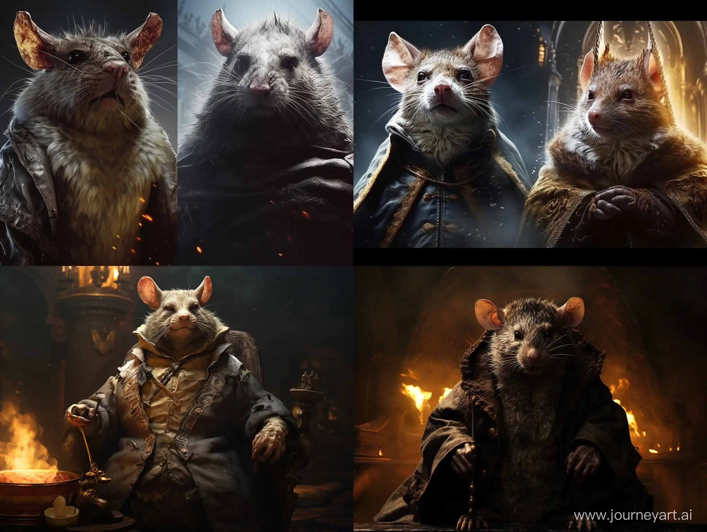 Transformation-of-a-Man-into-the-Rat-King