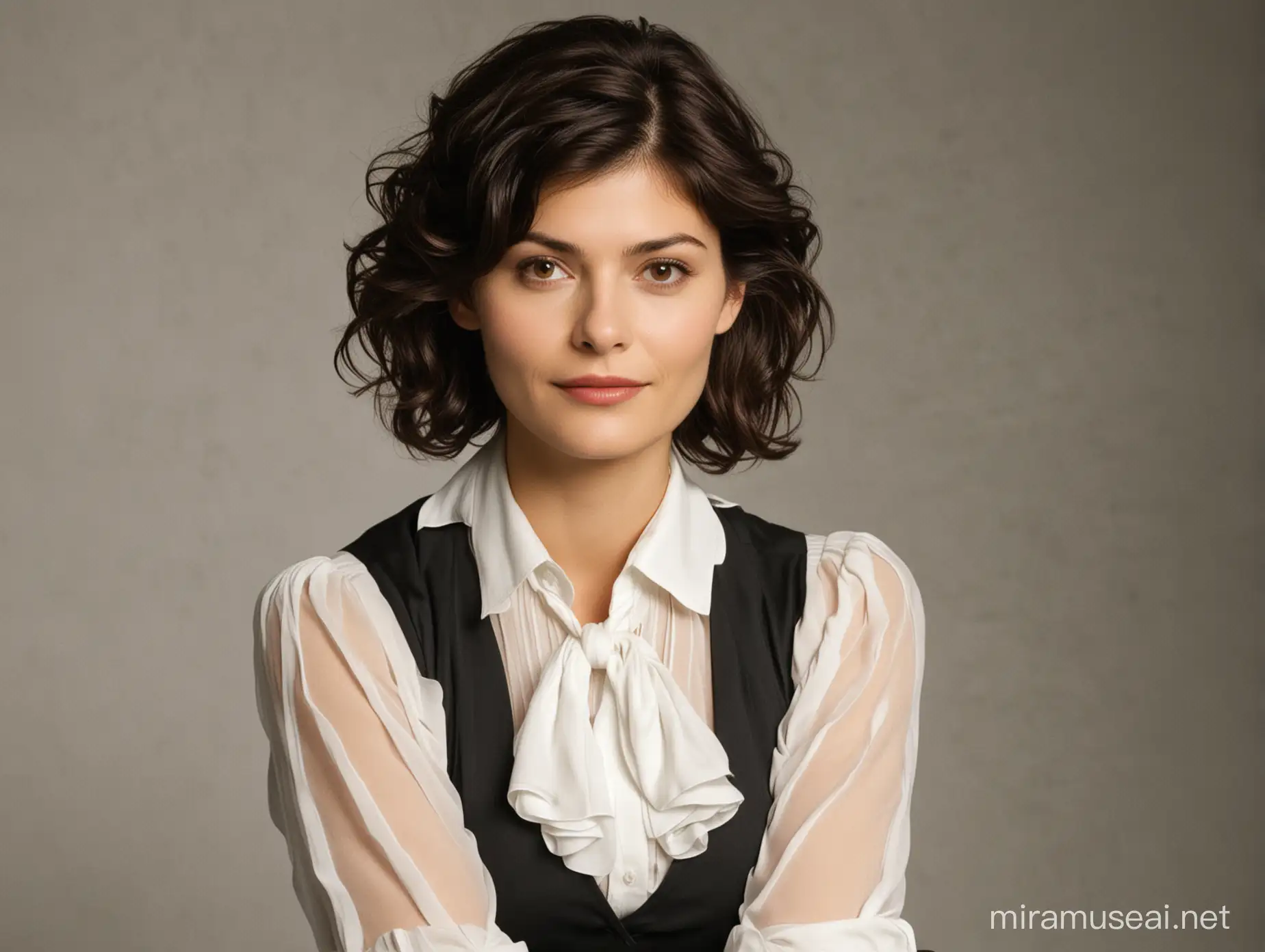 Audrey Tautou Portrays Lois Lane in a Classic Style
