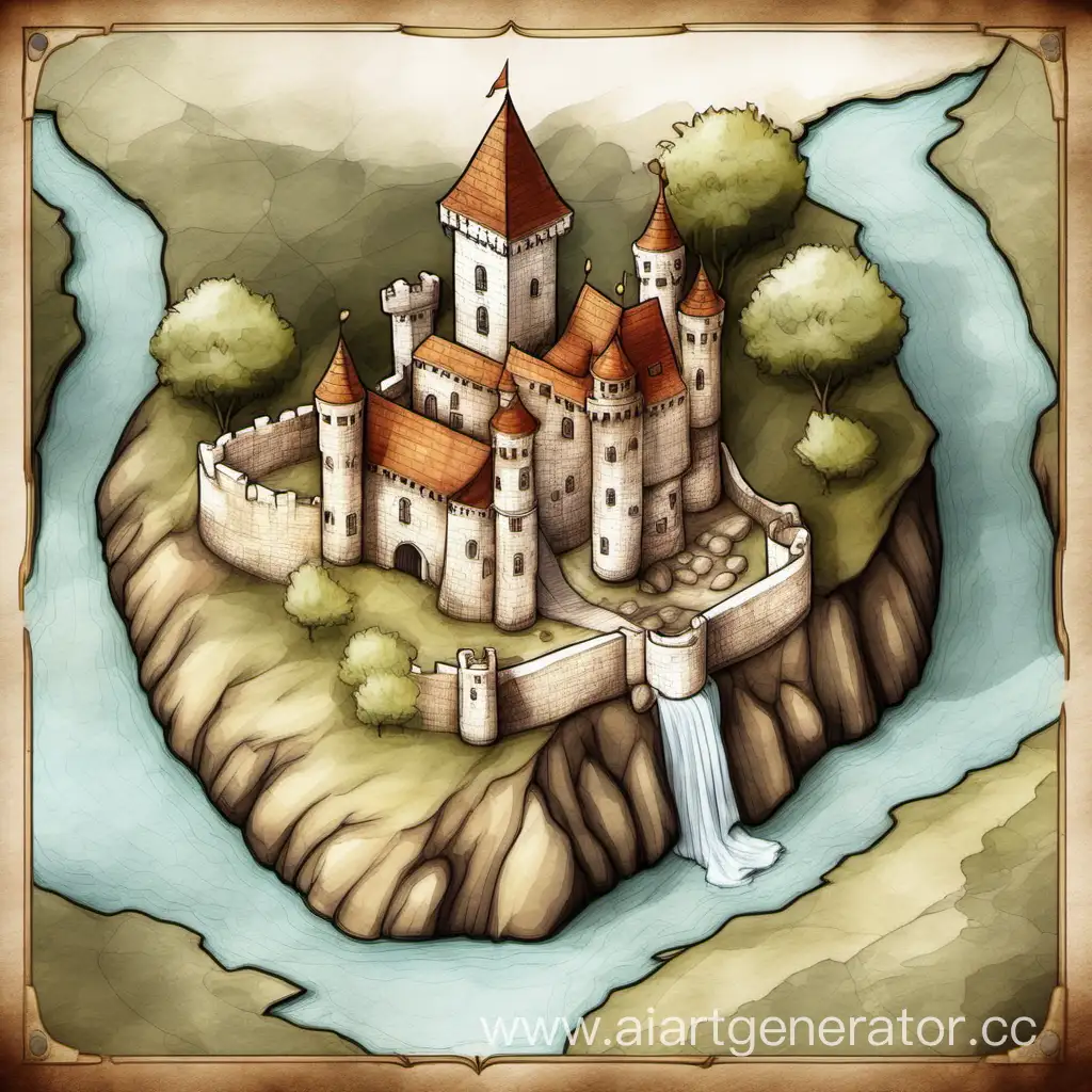 Small-Cliffside-Castle-Map-Near-River