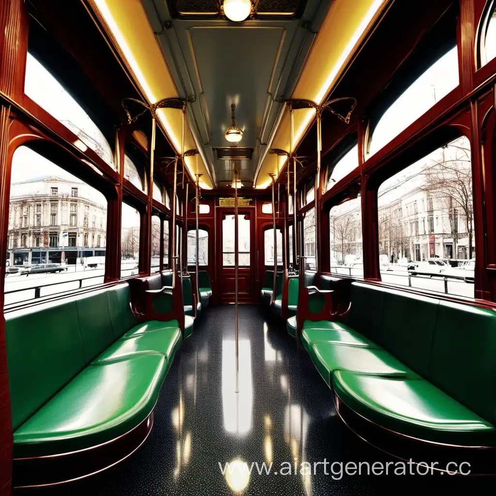 Passengers-Enjoying-Tranquil-Moments-in-the-Tram-Salon