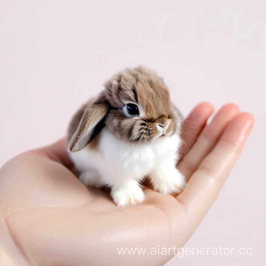 Adorable-Mini-Baby-Bunny-in-a-Playful-Meadow