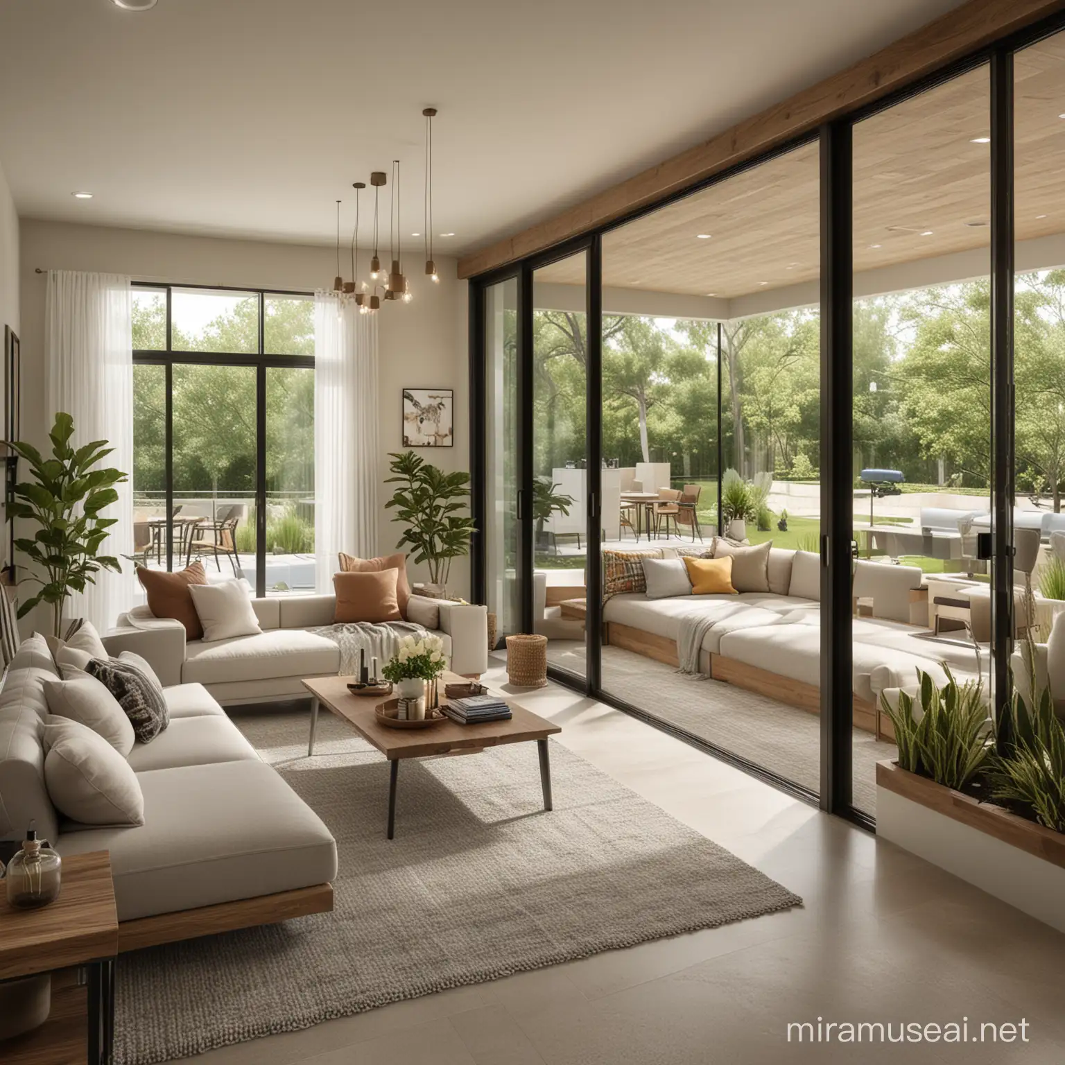 Innovative Sustainable Real Estate NatureInspired Modern Living Spaces by Midjourney