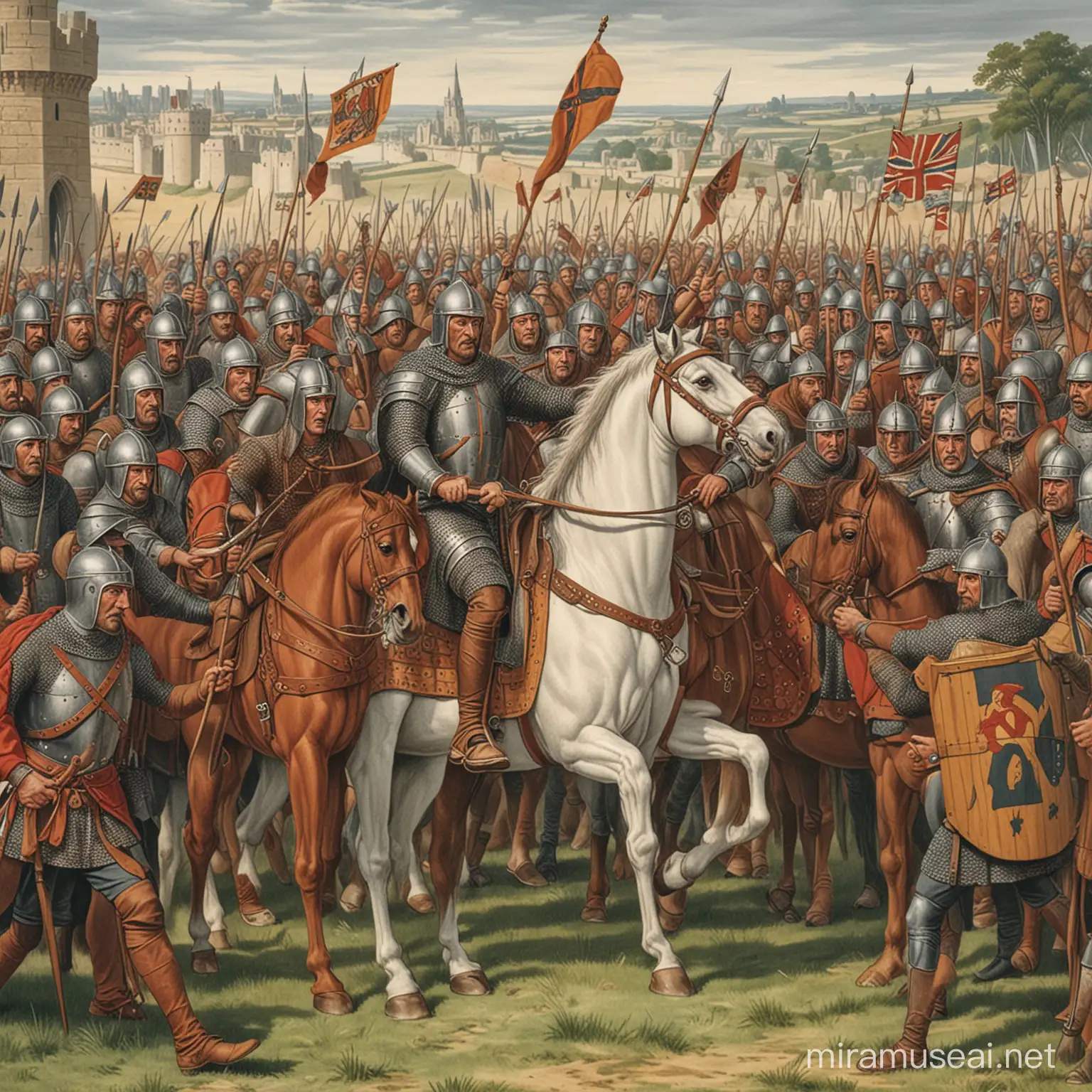 Norman Conquest of England Epic Battle at Hastings
