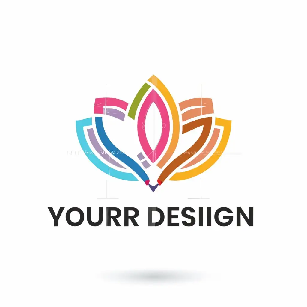 a logo design, with the text 'your design', main symbol: your design, Minimalistic, be used in Design company for t-shirt, clothes, clear background