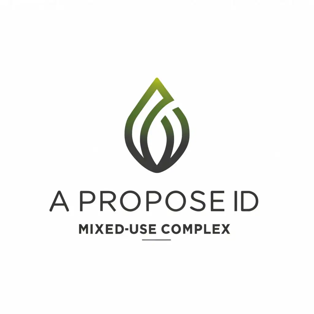 a logo design,with the text "A PROPOSED MIXED-USE COMPLEX", main symbol:SEED,Minimalistic,clear background
