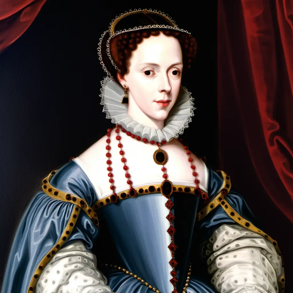 Mary Stuart Seeking Refuge in England