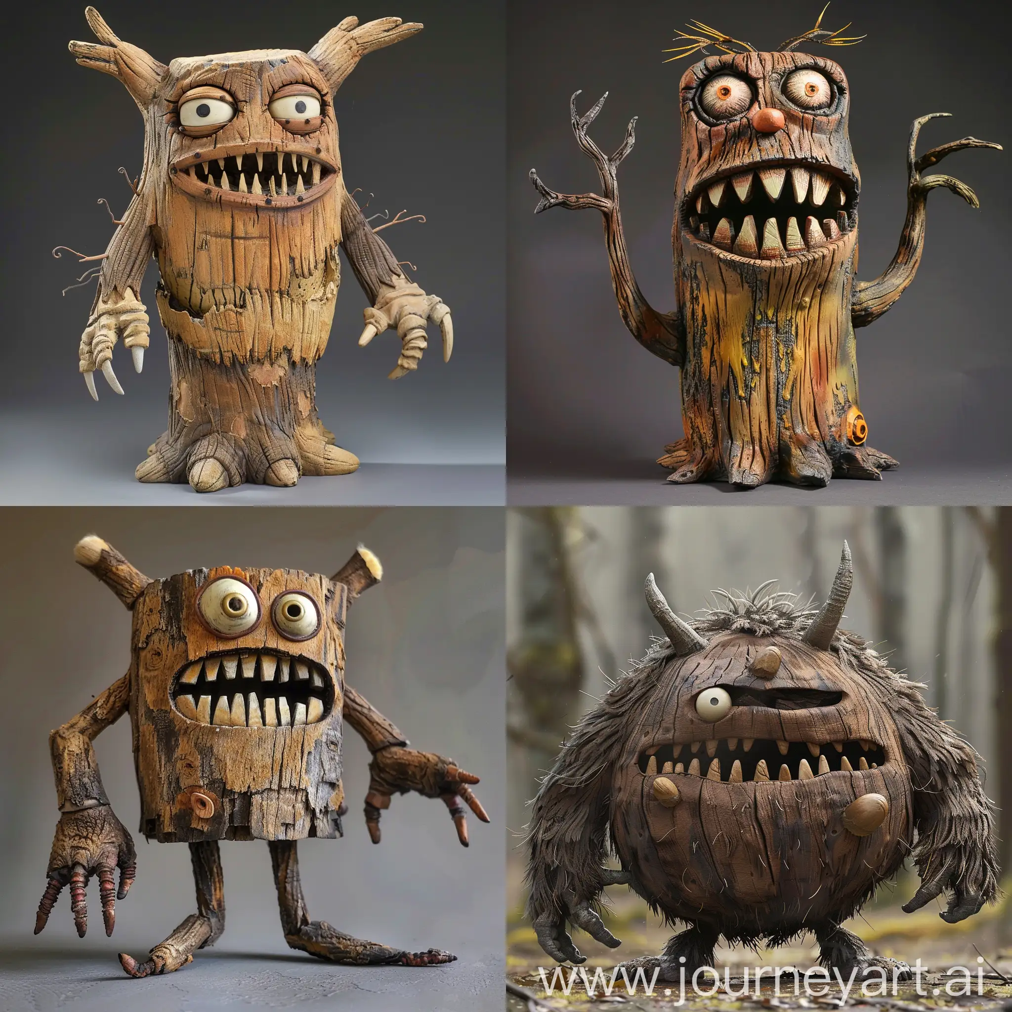 Playful-Woody-Monster-with-Vibrant-Colors