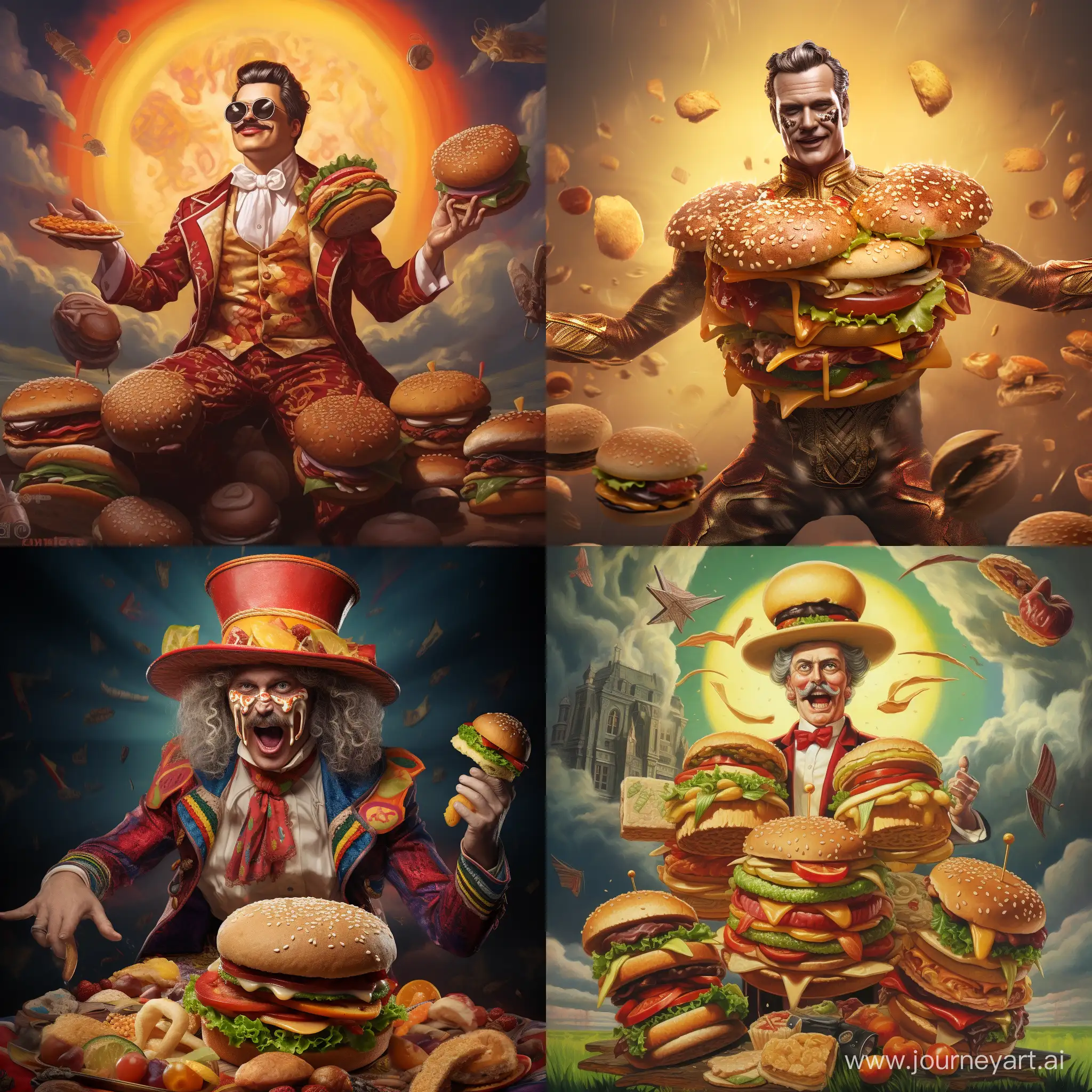 Гамбургер-человек