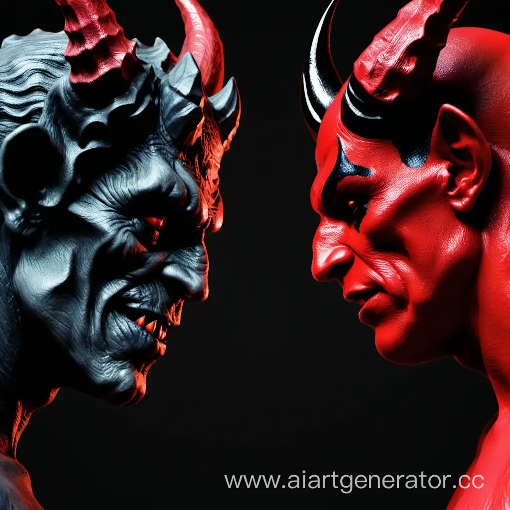 the devil and the demon